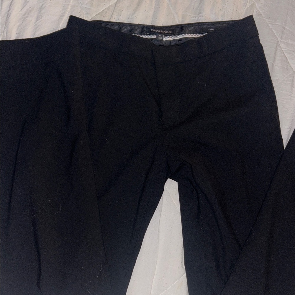 Banana Republic Black Boot Cut Pants